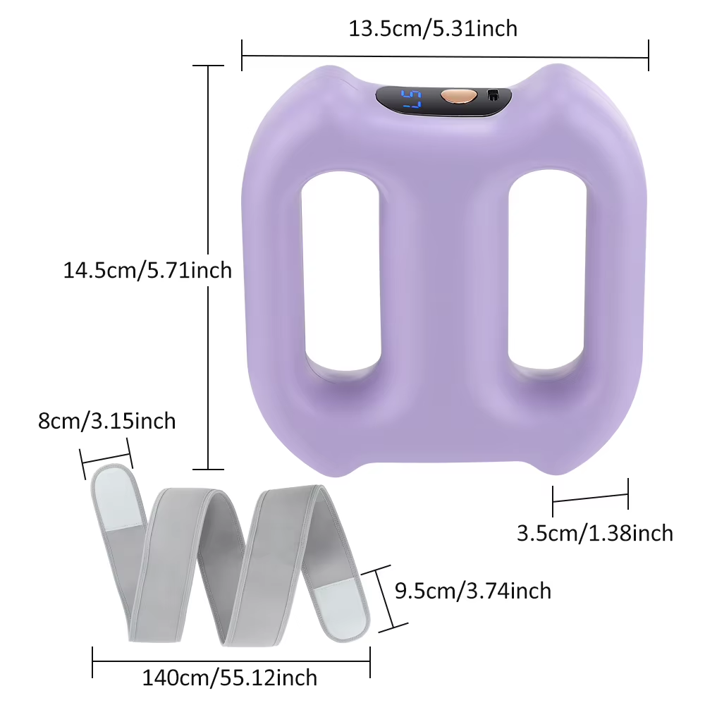 FasciaX Dual-Ring Vibration Massager — Hands-Free Muscle Relief