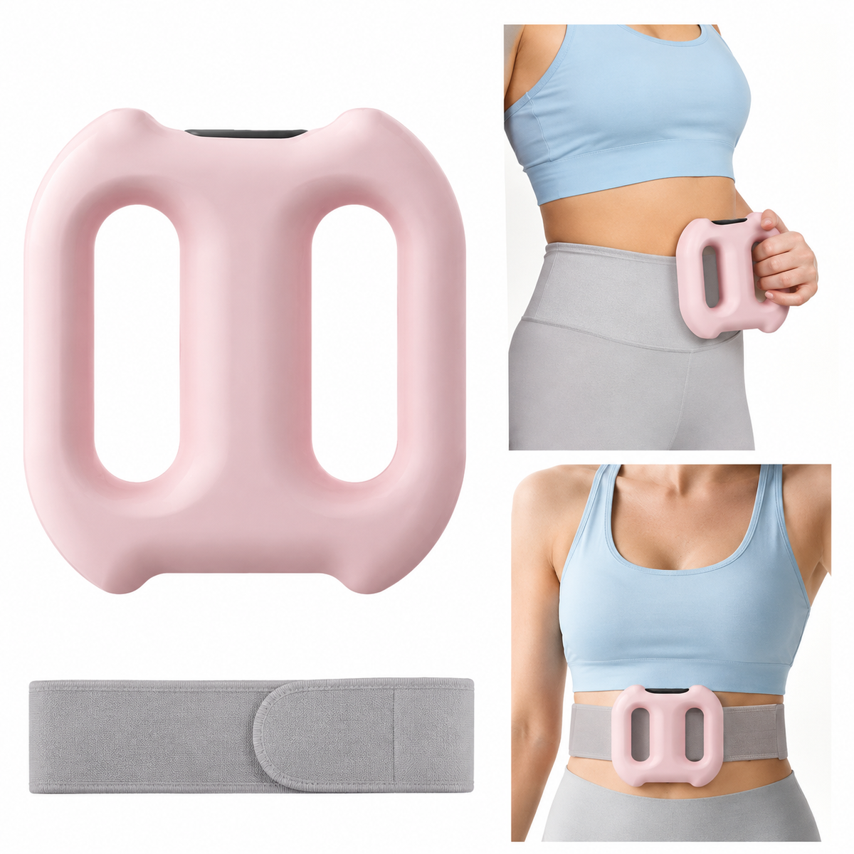 FasciaX Dual-Ring Vibration Massager — Hands-Free Muscle Relief