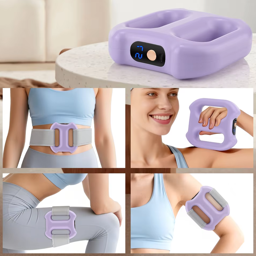 FasciaX Dual-Ring Vibration Massager — Hands-Free Muscle Relief